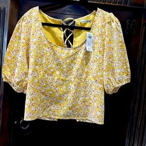 Cute top new with tags